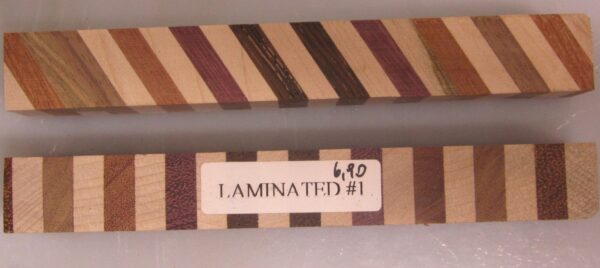 Pen Blank Laminated Nr.1  - 6