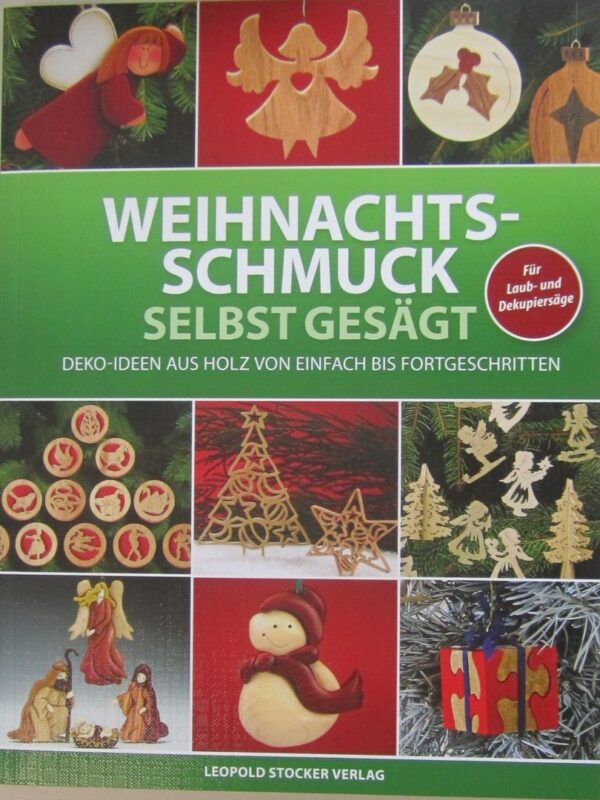 Buch - Weihnachtsschmuck selbst gesägt  - 19 - Drechselshop Kramer