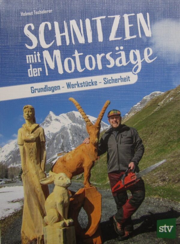 Buch  "Schnitzen mit der Motorsäge"  - 19 - Drechselshop Kramer